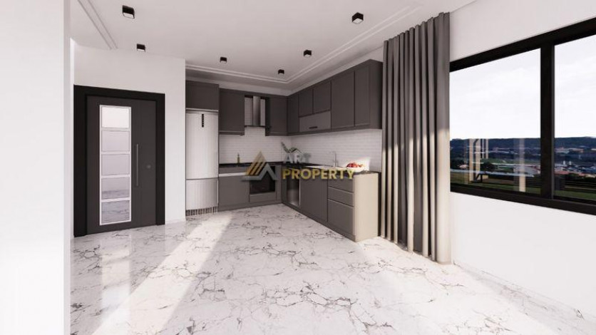 Новый комплекс с апартаментами разных планировок в районе Оба, 80 – 156 м2 - Ракурс 13