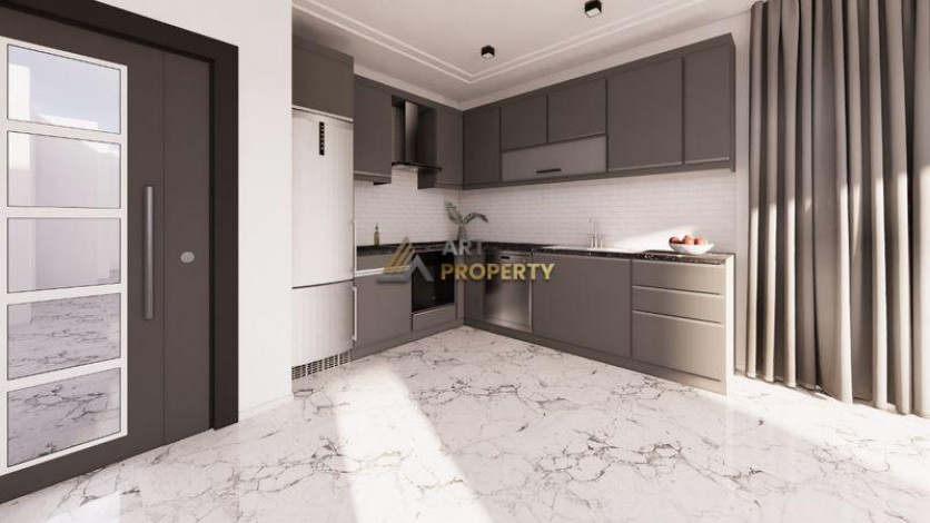 Новый комплекс с апартаментами разных планировок в районе Оба, 80 – 156 м2 - Ракурс 14