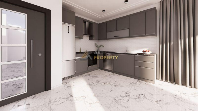 Новый комплекс с апартаментами разных планировок в районе Оба, 80 – 156 м2 - Ракурс 15