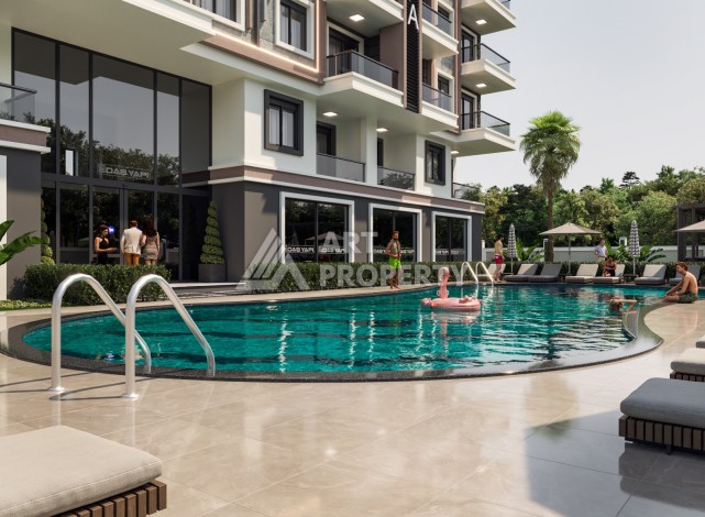 Привлекательный проект на этапе строительства в Газипаша - Ракурс 4