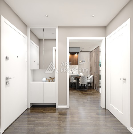 Комплекс комфорт класса в районе Демирташ с собственным пляжем - Ракурс 20