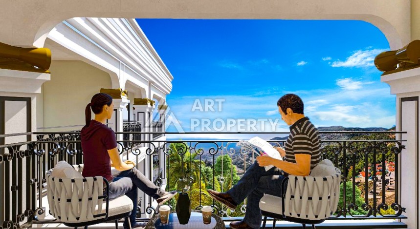 Шикарный проект на этапе строительства в районе Бекташ - Ракурс 5