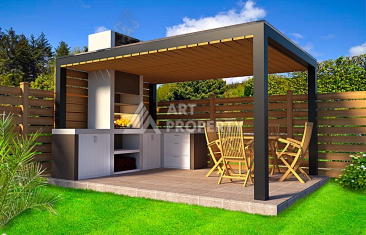 Шикарный проект на этапе строительства в районе Бекташ - Ракурс 11