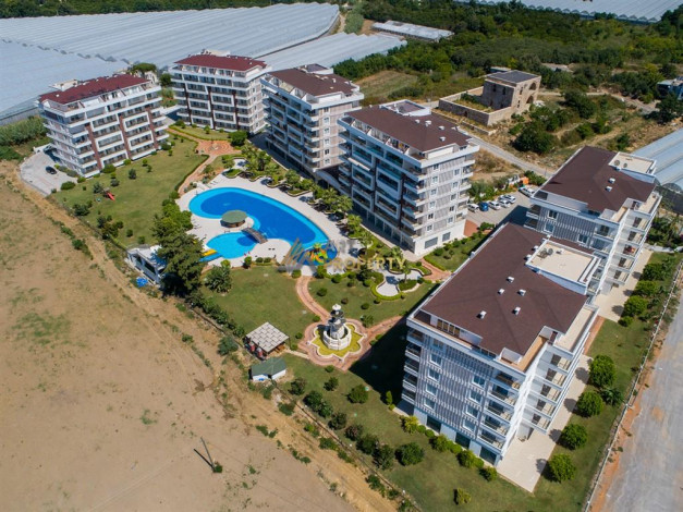 Квартиры 2+1 по отличным ценам в комплексе с инфраструктурой в Демирташ, 100 м2 - Ракурс 3