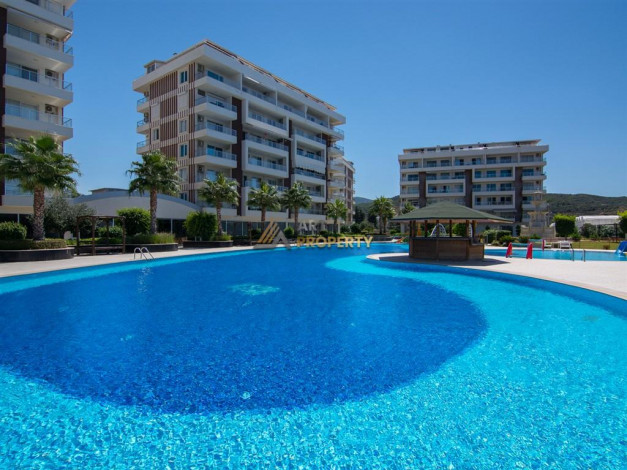 Квартиры 2+1 по отличным ценам в комплексе с инфраструктурой в Демирташ, 100 м2 - Ракурс 14