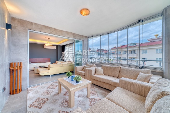 Просторный дуплекс 4+1 , 220 кв.м в развитом районе Оба - Ракурс 8