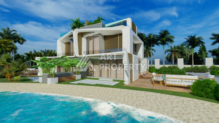 Виллы под гражданство и гарантированную аренду 3+1 в Белеке, 180 кв.м. - Ракурс 10