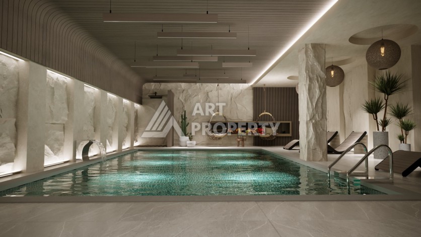 Виллы под гражданство и гарантированную аренду 3+1 в Белеке, 180 кв.м. - Ракурс 23