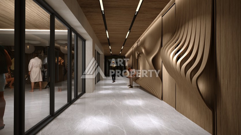 Виллы под гражданство и гарантированную аренду 3+1 в Белеке, 180 кв.м. - Ракурс 34