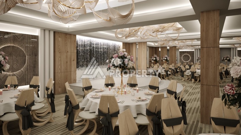 Виллы под гражданство и гарантированную аренду 3+1 в Белеке, 180 кв.м. - Ракурс 35