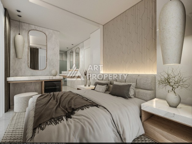 Виллы под гражданство и гарантированную аренду 3+1 в Белеке, 180 кв.м. - Ракурс 49