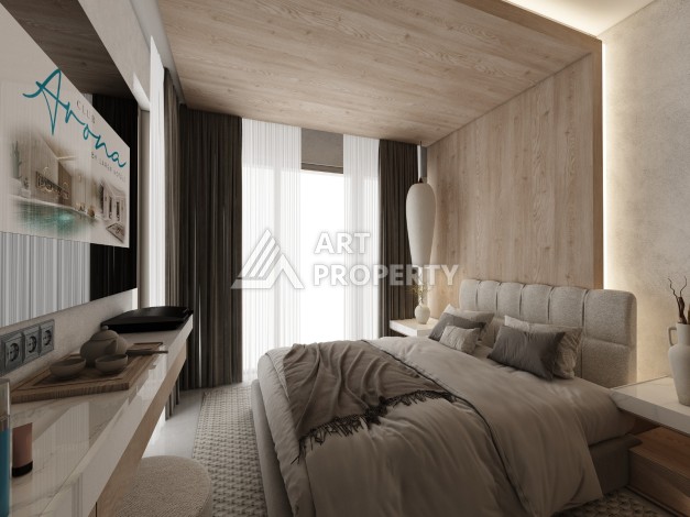 Виллы под гражданство и гарантированную аренду 3+1 в Белеке, 180 кв.м. - Ракурс 50