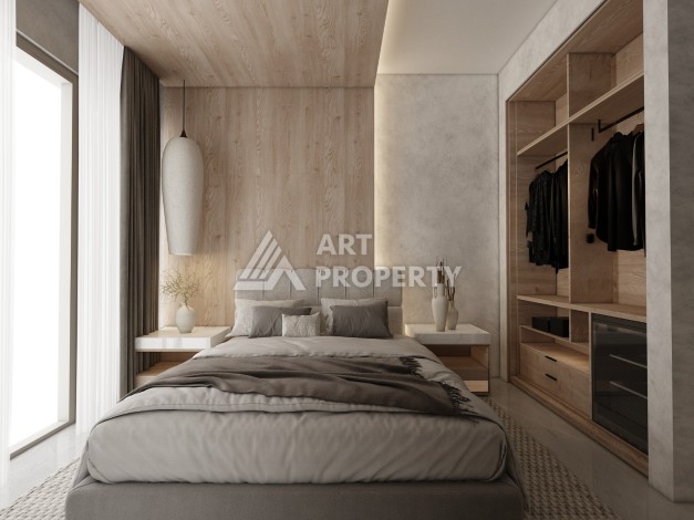 Виллы под гражданство и гарантированную аренду 3+1 в Белеке, 180 кв.м. - Ракурс 53