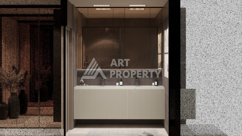 Виллы 4+1 с камином и приватной территорией в Дошемеалты, Анталья, 350 кв.м. - Ракурс 28