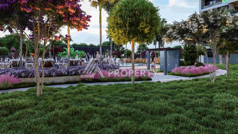 Комфортабельные квартиры 1+1 и 2+1 в строящейся престижной резиденции в Мезитли, от 56 кв.м. - Ракурс 9