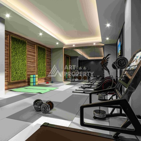 Современные квартиры 1+1 и 2+1 от 62 кв.м. в районе Тедже, Мерсин. - Ракурс 16