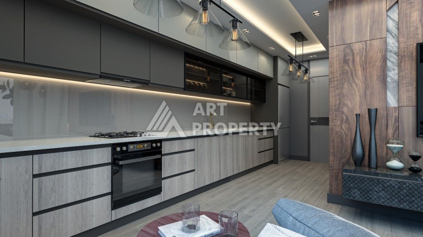 Современные квартиры 1+1 и 2+1 от 62 кв.м. в районе Тедже, Мерсин. - Ракурс 21