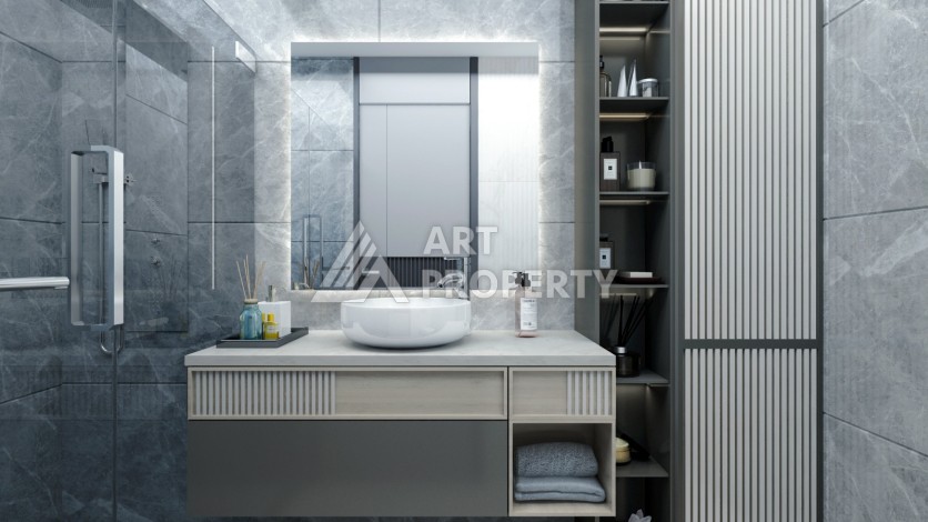 Современные квартиры 1+1 и 2+1 от 62 кв.м. в районе Тедже, Мерсин. - Ракурс 30