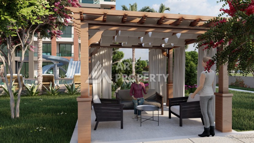 Апартаменты 0+1 и 1+1 всего в 300 метрах от моря в Мерсине, район Тедже - Ракурс 2