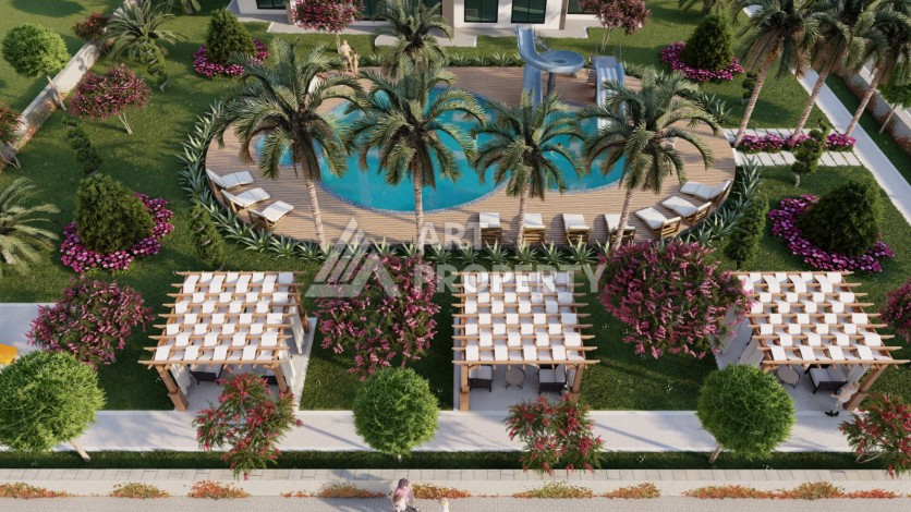 Апартаменты 0+1 и 1+1 всего в 300 метрах от моря в Мерсине, район Тедже - Ракурс 3