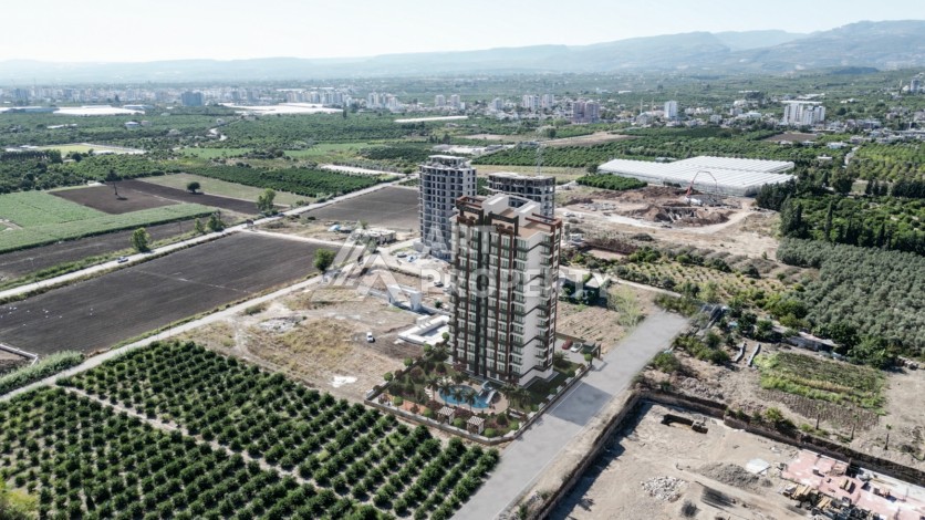 Апартаменты 0+1 и 1+1 всего в 300 метрах от моря в Мерсине, район Тедже - Ракурс 9