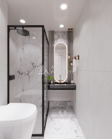 Апартаменты 0+1 и 1+1 всего в 300 метрах от моря в Мерсине, район Тедже - Ракурс 12