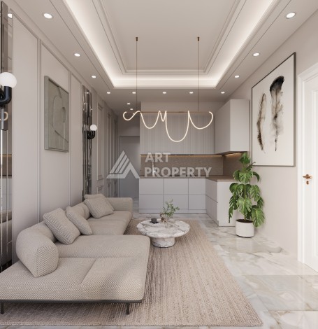 Апартаменты 0+1 и 1+1 всего в 300 метрах от моря в Мерсине, район Тедже - Ракурс 13