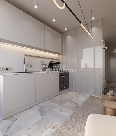 Апартаменты 0+1 и 1+1 всего в 300 метрах от моря в Мерсине, район Тедже - Ракурс 18