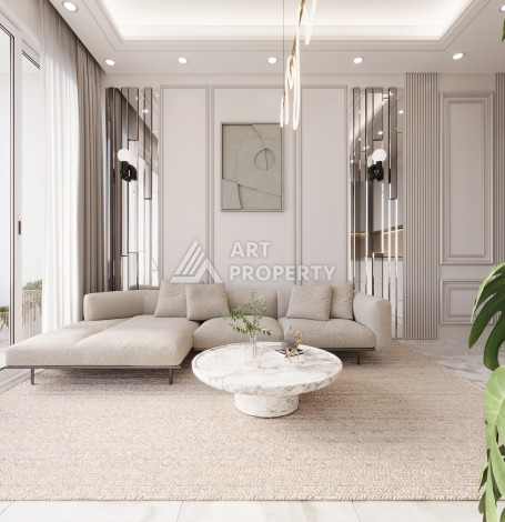 Апартаменты 0+1 и 1+1 всего в 300 метрах от моря в Мерсине, район Тедже - Ракурс 23