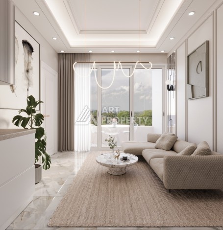 Апартаменты 0+1 и 1+1 всего в 300 метрах от моря в Мерсине, район Тедже - Ракурс 24