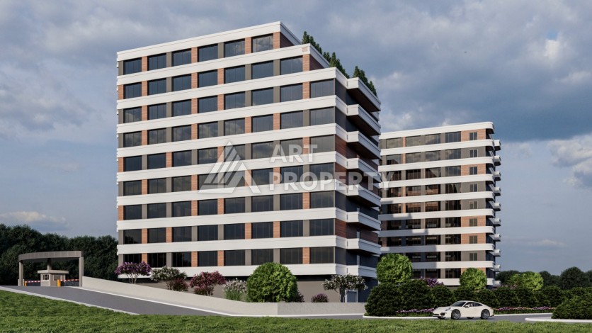 Элегантный инвестиционный проект с квартирами 0+1, 1+1 и 2+1 от 35 кв.м. Томюк, Мерсин. - Ракурс 8