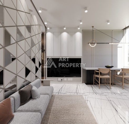 Элегантный инвестиционный проект с квартирами 0+1, 1+1 и 2+1 от 35 кв.м. Томюк, Мерсин. - Ракурс 20