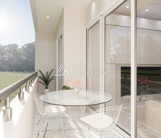 Элегантный инвестиционный проект с квартирами 0+1, 1+1 и 2+1 от 35 кв.м. Томюк, Мерсин. - Ракурс 26