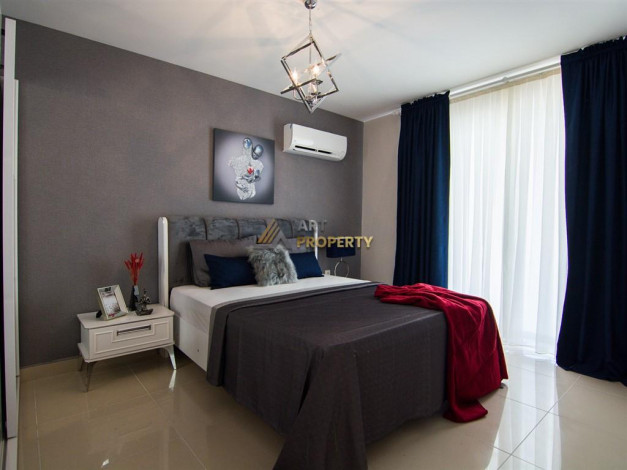 Квартиры 2+1 по отличным ценам в комплексе с инфраструктурой в Демирташ, 100 м2 - Ракурс 57