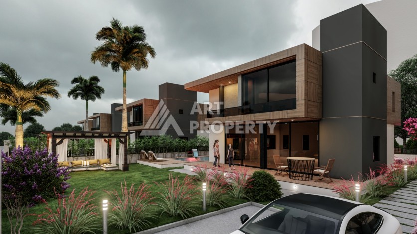 Премиум проект с квартирами 1+1, 2+1, 3+1 и 4+1 виллами в 150 метрах от моря. Томюк, Мерсин. - Ракурс 13