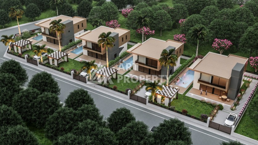 Премиум проект с квартирами 1+1, 2+1, 3+1 и 4+1 виллами в 150 метрах от моря. Томюк, Мерсин. - Ракурс 21