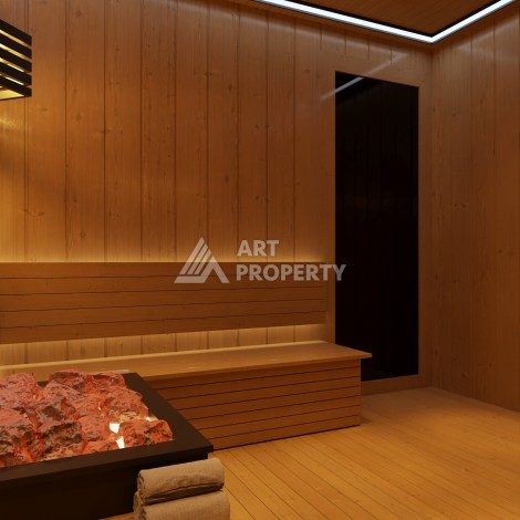 Премиум проект с квартирами 1+1, 2+1, 3+1 и 4+1 виллами в 150 метрах от моря. Томюк, Мерсин. - Ракурс 53