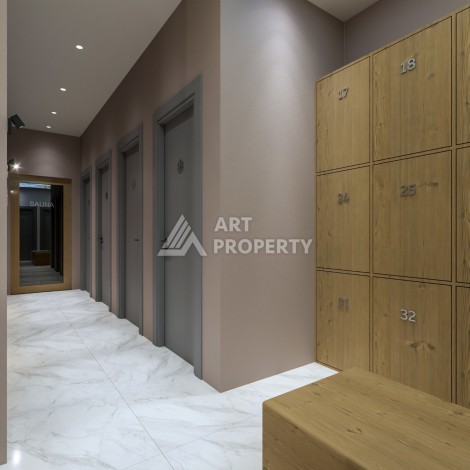 Премиум проект с квартирами 1+1, 2+1, 3+1 и 4+1 виллами в 150 метрах от моря. Томюк, Мерсин. - Ракурс 54