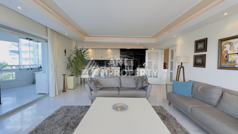 Просторная квартира 3+1 , 165 кв.м на первой береговой линии моря в районе Тосмур - Ракурс 17