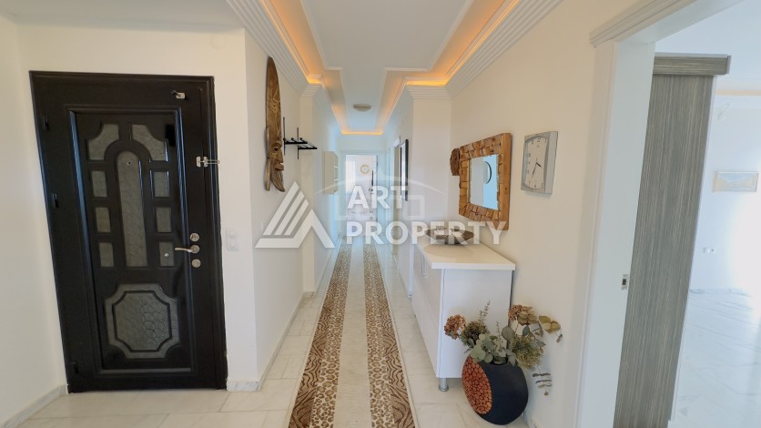 Просторная квартира 3+1 , 165 кв.м на первой береговой линии моря в районе Тосмур - Ракурс 21