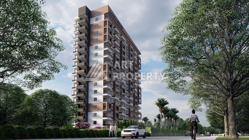 Квартиры 1+1 в минутной доступности от прекрасного пляжа в районе Арпачбахшиш, 65 кв.м. - Ракурс 2