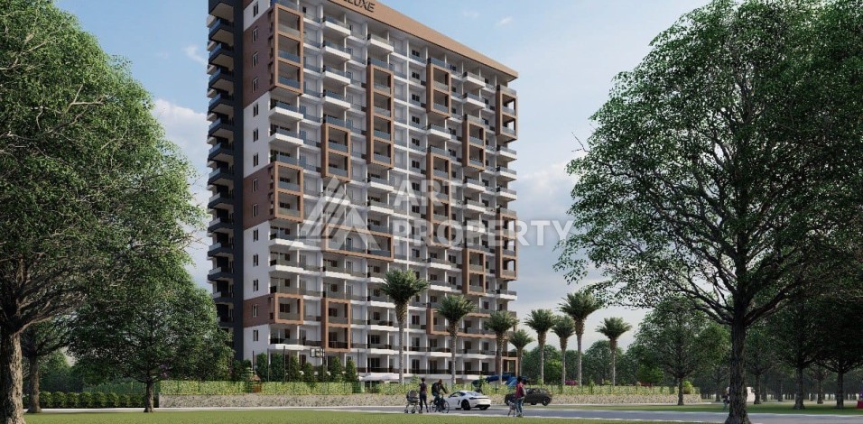 Квартиры 1+1 в минутной доступности от прекрасного пляжа в районе Арпачбахшиш, 65 кв.м. - Ракурс 5