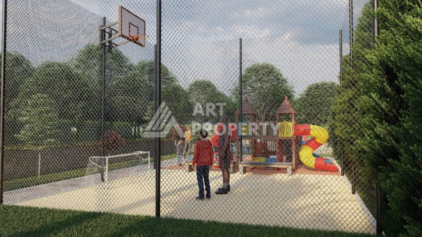 Квартиры 1+1 в минутной доступности от прекрасного пляжа в районе Арпачбахшиш, 65 кв.м. - Ракурс 8