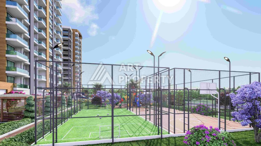 Просторные квартиры от 75 до 120 кв.м. в 450 метрах от моря. Томюк, Мерсин. - Ракурс 4