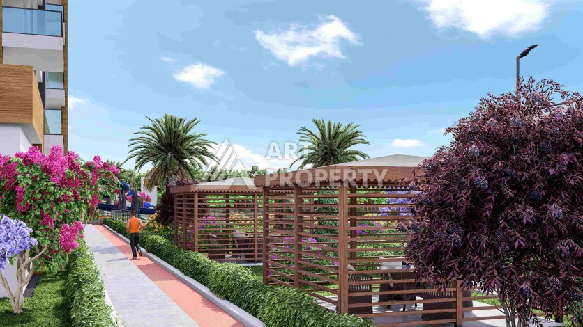 Просторные квартиры от 75 до 120 кв.м. в 450 метрах от моря. Томюк, Мерсин. - Ракурс 5