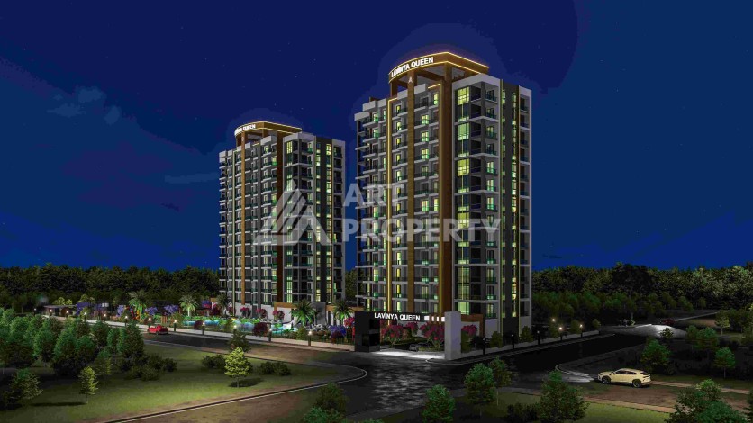 Просторные квартиры от 75 до 120 кв.м. в 450 метрах от моря. Томюк, Мерсин. - Ракурс 11