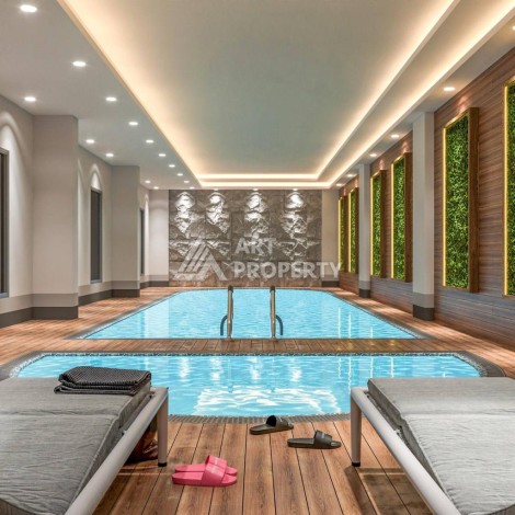 Просторные квартиры от 75 до 120 кв.м. в 450 метрах от моря. Томюк, Мерсин. - Ракурс 17