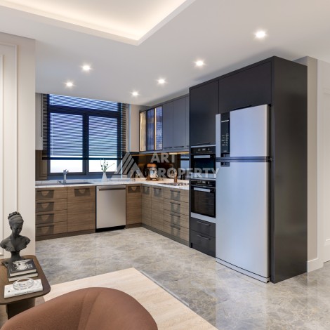 Просторные квартиры от 75 до 120 кв.м. в 450 метрах от моря. Томюк, Мерсин. - Ракурс 29