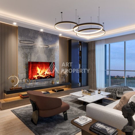 Просторные квартиры от 75 до 120 кв.м. в 450 метрах от моря. Томюк, Мерсин. - Ракурс 31