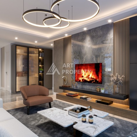 Просторные квартиры от 75 до 120 кв.м. в 450 метрах от моря. Томюк, Мерсин. - Ракурс 32